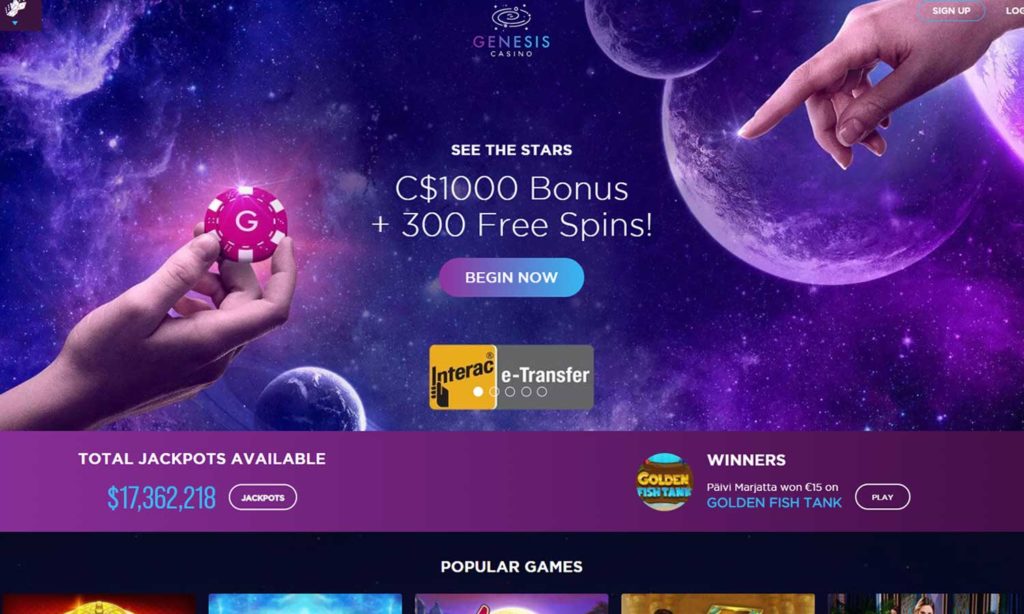envavo-casino-front-page